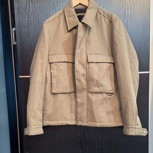 Men's Tan AllSaints Myers Jacket